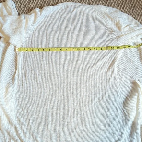 Banana Republic Long White Knit Cardigan - Picture 6 of 8